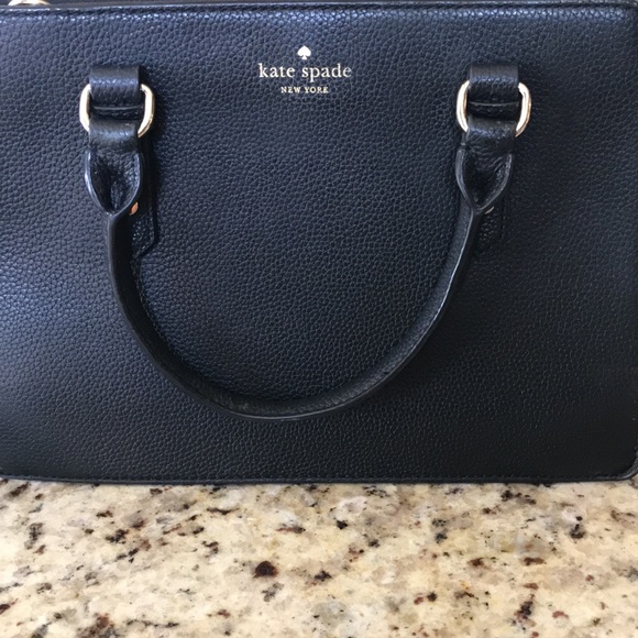 Kate Spade Black Leather Purse - Picture 3 of 17